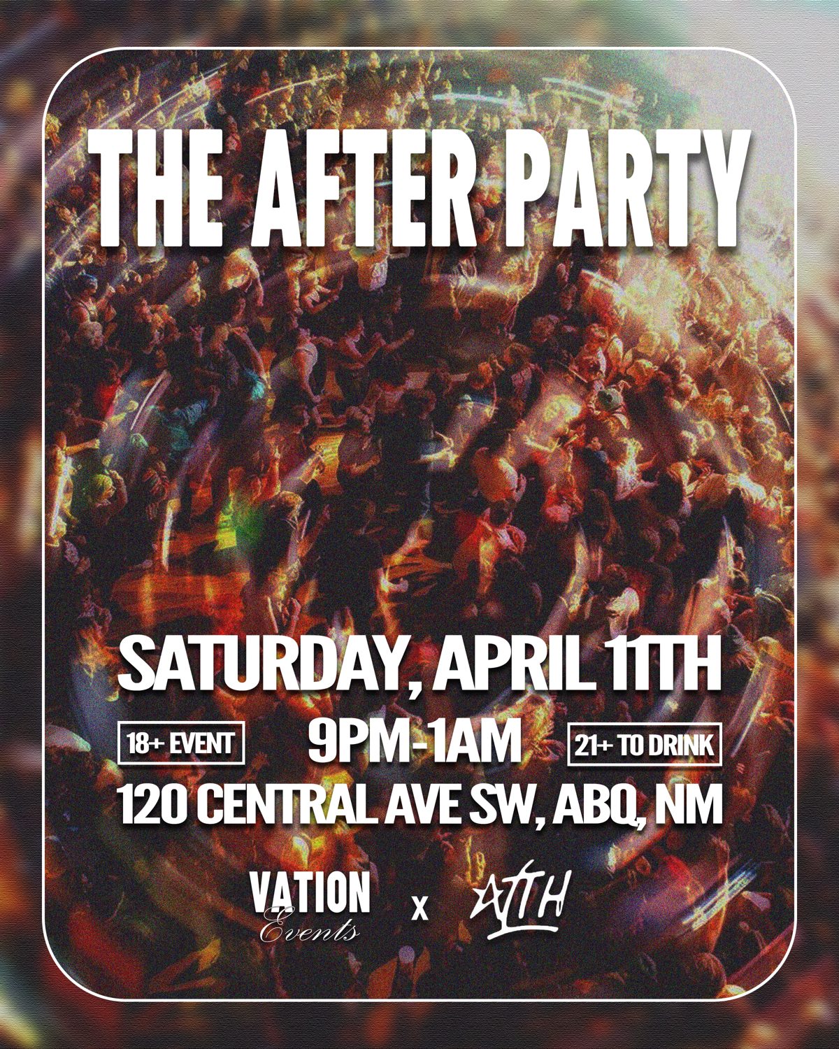The After Party flyer