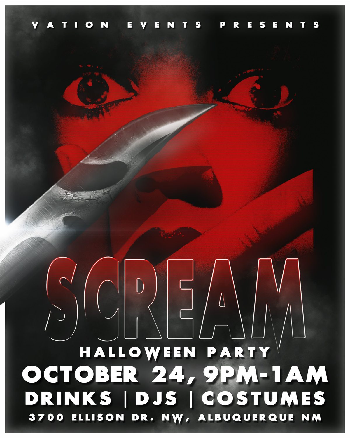 Scream flyer